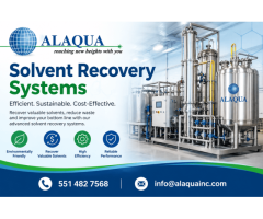 Reliable Solvent Recovery Systems for Chemical Processing Industries