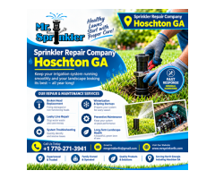 Sprinkler Repair Company Hoschton GA