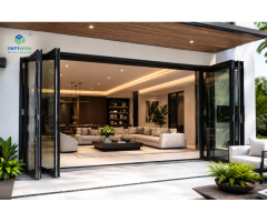 Foldable Glass Doors for Modern Homes and Offices