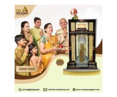 Tired of Messy Pooja Items? Get a Mandir with Storage
