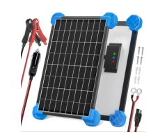 Solar battery charger 12v