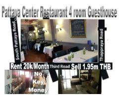 Pattaya Center Restaurant Guesthouse Take over